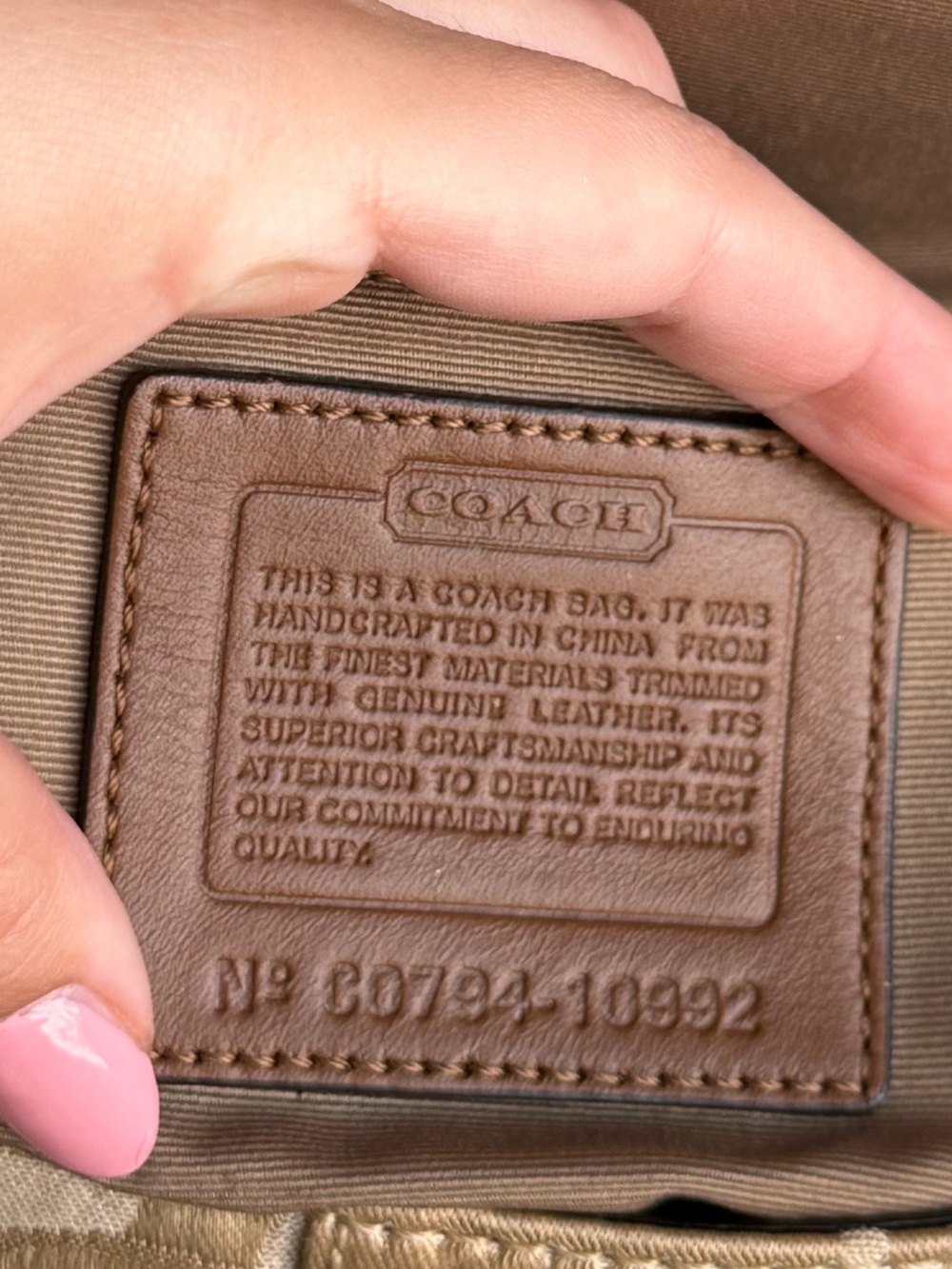 Early 2000s Coach shoulder bag - Picture 5 of 5